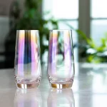 (LETO) 레토 오로라 내열 롱 유리컵 533ml 맥주잔 하이볼잔 위스키잔 집들이 선물 2P 세트 LGC-AL05 - 이미지 3