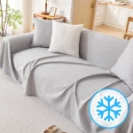 여름 쇼파커버 담요 시원한 냉감 아이스 소파천커버 덮개 - 이미지 2