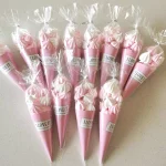 투명 캔디 팝콘 포장 가방, 플라스틱 셀로판 쿠키 선물 가방, 결혼식 생일 파티 선물, 크리스마스 용품, 50 개 - 이미지 5