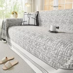 여름 냉각 얼음 실크 소파 타월 거실 다기능 소파 담요 보호 커버 유니버설 모든 항목을 포함하는 쿠션 - 이미지 2