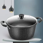 붙지 않는 수프 냄비 유도 밥솥 국내 주방 조리기구 철 소재 가스 및 전자기 스토브 용 다층 바닥