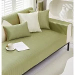 여름 미끄럼 방지 아이스 돗자리 냉감 풀커버 소파 매트 여름 커버 쿨매트 가죽 소파 커버 활성 날염 공예 환경보호 소파타월 정교하다 - 이미지 2