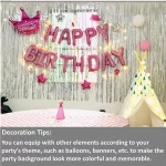 파티로 저렴한 금속 반짝이 호일 프린지 커튼 배경 생일 새해 이브 파티 사진 웨딩 장식 - 이미지 3