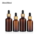 에센셜 오일 유리 아로마 테라피 액체 앰버 마사지 피펫 병 리필 가능, 벌크 빈 스포이드 병, 100 개, 15 ml, 30 ml, 50 ml, 100ml - 이미지 4