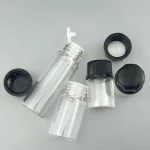 10X 빈 오리피스 감속기 유리 병 클리어 드램 작은 구멍 병 미니 약병 향수 에센셜 오일 샘플 1ml 2ml 3ml 5ml - 이미지 4