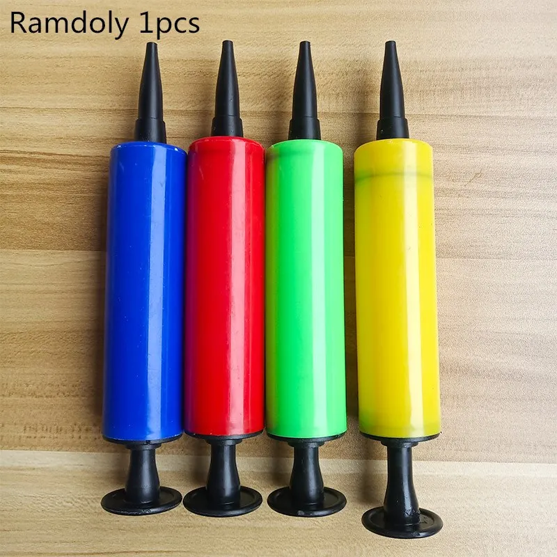 풍선 펌프 풍선 액세서리 풍선 팽창기 핸드 푸시 공기 펌프 웨딩 발렌타인 생일 파티 장식 도구