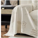 거실 용 여름 얼음 실크 소파 타월 미끄럼 방지 소파 담요 시원한 느낌 전체 커버 침대보 피크닉 목도리 식탁보 장식 - 이미지 4