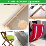 3cm 맞춤 쿠션 베이 윈도우 쿠션 50D 고밀도 스펀지 의자 시트 소파 베개 (소파, 정원 벤치 시트, 스윙 등받이 시트용) - 이미지 6