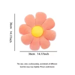 부드럽고 편안한 꽃 패턴 베개 쿠션, 침실, 기숙사, 가정 장식에 적합, 1 개 - 이미지 6