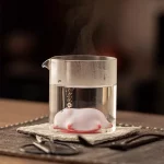 만화 세라믹 티컵 작은 돼지가 바닥 아래에서 거품을 뱉는 재미있는 찻잔 도자기 물컵 머그 - 이미지 6