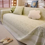 여름 냉각 얼음 실크 소파 타월 거실 다기능 소파 담요 보호대 커버 유니버설 모든 항목을 포함하는 쿠션 - 이미지 2