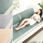 여름 등나무 시트 소파 패드 쑥 섬유 쿨링 땀 배출 소파 패드 아이스 미끄럼 방지 시트 쿠션 돗자리 소파 커버 시트 쿠션 여름 미끄럼 방지 소파 패드 - 이미지 6