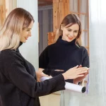 거울 벽 스티커 자기 접착제 광장 소프트 미러 스티커 DIY 아크릴 3D 벽 데칼 스티커 거실 욕실 장식 - 이미지 3