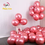 골드 스팽글 투명 풍선 크롬 금속 라텍스 헬륨 풍선, 생일 파티 장식, 웨딩 베이비 샤워 장식, 12 인치 - 이미지 5