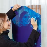 거울 벽 스티커 자기 접착제 광장 소프트 미러 스티커 DIY 아크릴 3D 벽 데칼 스티커 거실 욕실 장식 - 이미지 2