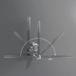 흡입 컵 화장지 홀더 펀치 무료 주방 티슈 랙 재사용 가능한 욕실 종이 타월 롤 랙 180 회전 가능 - 이미지 4