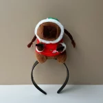 Capybara 머리띠, 사랑스러운 동물 머리띠, 모든 머리 유형용 머리띠 액세서리 - 이미지 2