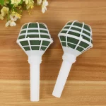 6/3Pcs 거품 꽃 핸들 꽃다발 홀더 결혼식 인공 꽃꽂이 DIY 신부 꽃다발 장식 용품 - 이미지 6