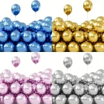 5 인치 금속 풍선 생일 파티 베이비 샤워 웨딩 장식 크롬 퍼플 블루 로즈 골드 핑크 레드 실버 50pcs Ballon