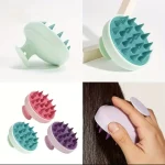 부드러운 머리 세척, 마사지 브러시 | 부드러운 두피 케어, 오일 딥 클렌징, 비듬 제거, 혈액 순환 촉진 - 이미지 5