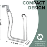 화장실 티슈 홀더 자체 접착 벽 마운트 욕실 주방 수건 걸이에 대한 펀칭 없음 티슈 타월 롤 디스펜서 - 이미지 5