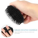 헤어 샴푸 브러시, 머리 두피 마사지 빗, 헤어 세척 빗, 목욕 샤워 청소 브러시, 살롱 미용 도구, 1 개 - 이미지 3