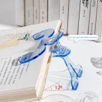 노트북 홀더 독서 책갈피 랙 읽기 쉬운 고정 클립 12 ° 고정 책꽂이 - 이미지 2