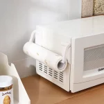 간단한 화장지 홀더, 주방 냉장고 자석, 벽걸이 형 자기 보관함 집착 필름 걸이 - 이미지 4