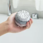 머리 두피 마사지 브러시 실리콘 샴푸 실리콘 바디 브러시 헤어 워시 빗 목욕 스파 샤워 브러시 마사지 브러시 헤어 브러시 - 이미지 2