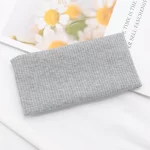 여성용 단색 헤어밴드, 넓은 헤어밴드, 탄성 머리띠, 메이크업 헤어 후프, 요가 빈티지 헤드랩, 헤어 스타일, 패션 헤어 액세서리 - 이미지 6