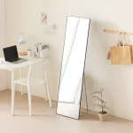 라운드 슬림 전신거울 스탠드 전신거울 거치형 - 이미지 2