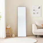 라운드 슬림 전신거울 스탠드 전신거울 거치형 - 이미지 6