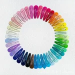 10/50Pcs 스냅 헤어 클립 캔디 컬러 광택 5cm/2in 미끄럼 방지 금속 헤어핀 클립 바레트 액세서리 아기 소녀 헤어핀 - 이미지 3