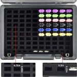 플래시 드라이브 케이스 USB 메모리 스틱, SD 카드 보관 정리함 보관, 엄지 드라이브 전자 액세서리, 샌디스크용 거치대, 104 개 - 이미지 2