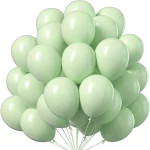 마카롱 원형 라텍스 풍선, 화이트 레드, 웨딩 생일 파티 장식, 베이비 샤워, 어린이 휴일 글로보, 12 인치 - 이미지 6