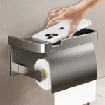 보관함, 전화 홀더, 알루미늄 욕실 종이 타월 홀더, 욕실 액세서리가 포함된 벽걸이형 화장지 홀더