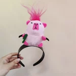 Capybara 머리띠, 사랑스러운 동물 머리띠, 모든 머리 유형용 머리띠 액세서리 - 이미지 6