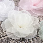 아기 소녀 유아 머리 그물 꽃 액세서리 신생아 선물 유아 클립 머리핀 공주 어린이 귀여운 모자를 쓰고 있죠 - 이미지 4