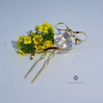 패션 헤어 액세서리 여성을위한 금속 U 모양 헤어 스틱 실버 골드 컬러 우아한 쉘 에나멜 머리핀 여성 모자를 쓰고 있죠 선물 - 이미지 3