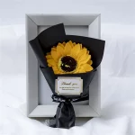 비누 장미 꽃다발 발렌타인 데이 선물, 친구 웨딩 부케, 집 장식, 장미 꽃 부케, 손 웨딩 파티 선물 - 이미지 3