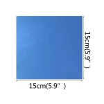 홈 데코 욕실 자체 접착 벽화 거울 스티커, 벽 타일 스티커, 사각형 DIY 데칼, 10 개 - 이미지 4