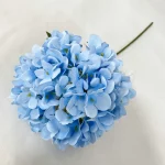 다색 수국 인공 꽃, 현실적인 터치 인공 꽃, 가정 장식, 웨딩 부케에 적합, v - 이미지 2