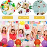 100/500/1000pcs 양면 접착 점 결혼식 생일 파티 장식에 대 한 투명 이동식 풍선 접착 테이프 접착제 - 이미지 3