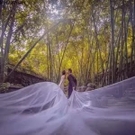 Tulle 웨딩 액세서리 긴 웨딩 베일 신부 헤어 액세서리 Novias 매혹적인 신부 베일 대성당 얼굴 결혼식 5M 10M - 이미지 5