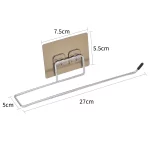 주방 화장지 홀더 티슈 홀더 교수형 욕실 화장지 홀더 롤 종이 홀더 수건 걸이 스탠드 스토리지 랙 - 이미지 6