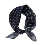 프린트 헤어 스카프, 목 반지, 반다나 터번 랩, 머리띠 액세서리, 55cm - 이미지 5