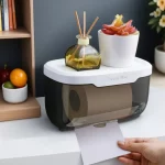 방수 화장지 홀더 벽걸이 수납 선반 욕실 선반 롤 화장지 튜브 정리함