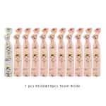 11 개/대 독신 파티 팔찌 팀 신부 팔찌 신부 웨딩 장식 암탉 파티 용품 신부 샤워 - 이미지 6