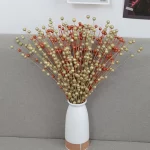 크리스마스 베리 지점 인공 꽃 거품 황금 은색 반짝이 크리스마스 야외 홈 웨딩 부케 장식 화환 공예 - 이미지 4