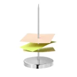 빌 포크 데스크 영수증 메모 홀더 티켓 용지 소환 포크 스파이크 스틱 레스토랑 주방 체크 스핀들 티켓 스탬퍼 - 이미지 2